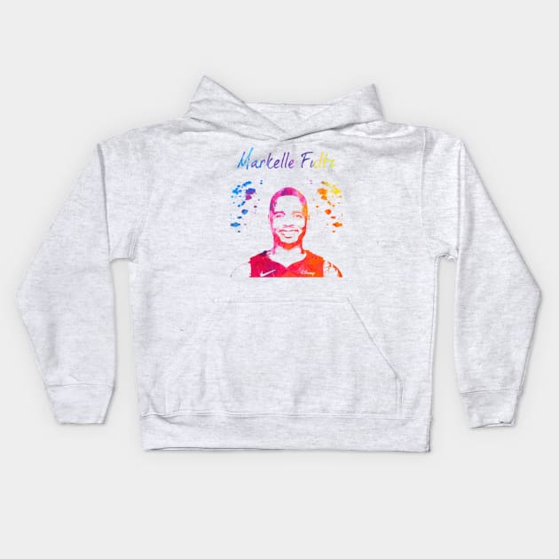 Markelle Fultz Kids Hoodie by Moreno Art